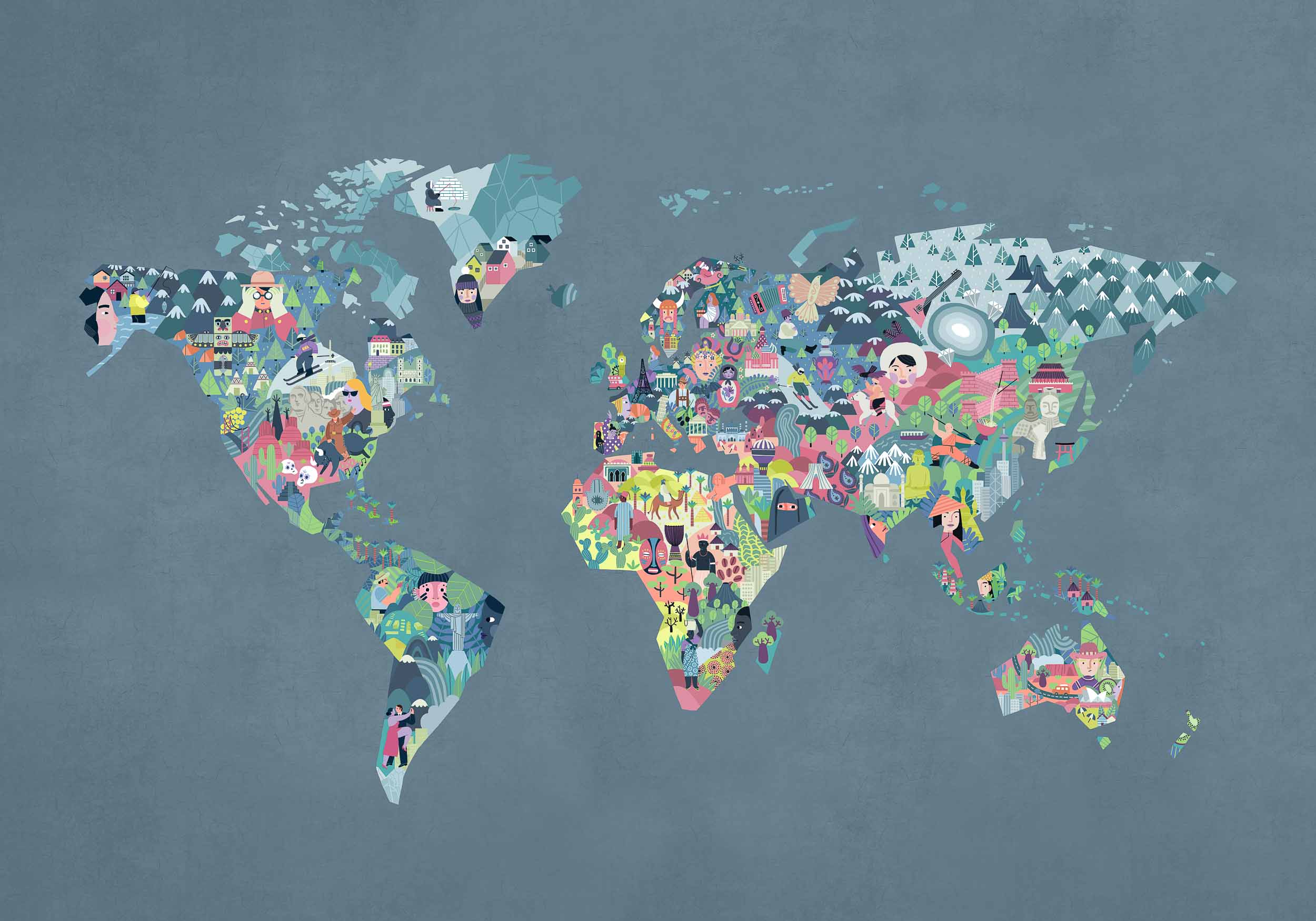 Diversity Map, Ocean, Coordonne